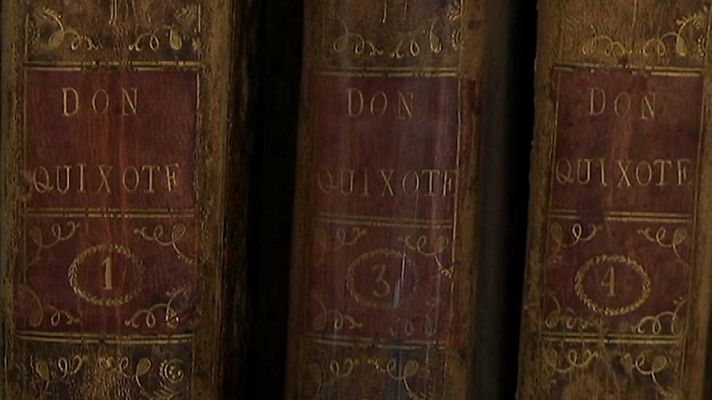 Telediario 1 - Hace 411 años surcaron el Atlántico los primeros 193 ejemplares del Quijote