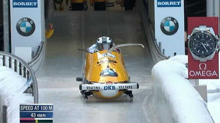 Deportes de hielo - Bobsleigh A-4 Masculino - Campeonato del Mundo 2ª Manga. Königssee (Alemania)