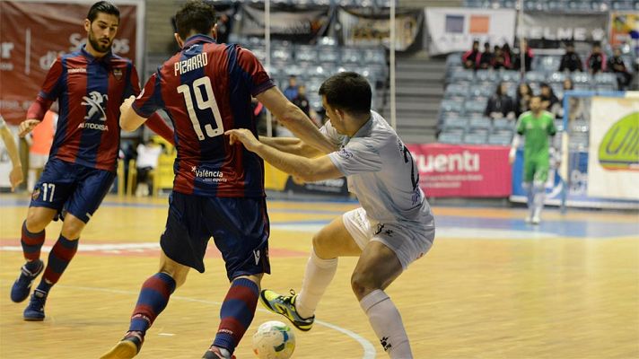  - LNFS. Jornada 22. Santiago 3-3 Levante. Resumen