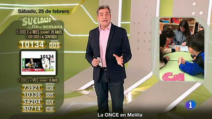 Sorteos ONCE - Sorteo ONCE - 25/02/17