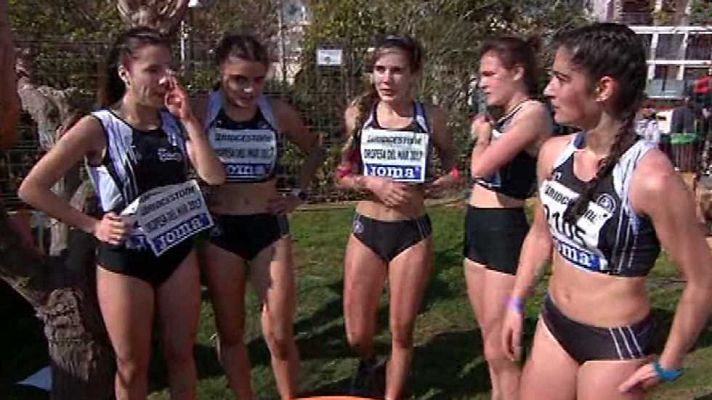 Cross - Cto. de España por Clubes: Carrera Junior Femenina