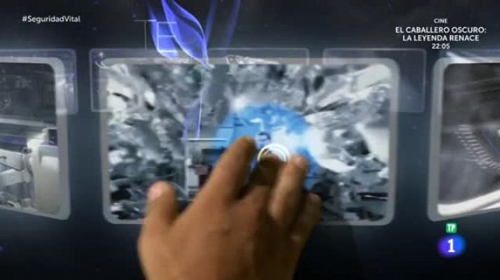 Seguridad vital 5.0 - 'Seguridad Vital' - Futuro - Casco de bici con indicadores