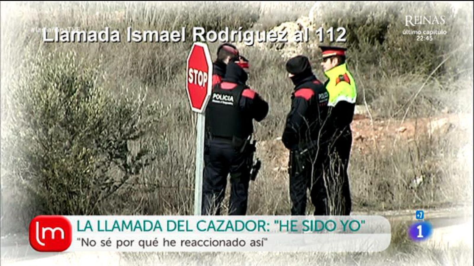 La llamada del asesino de los agentes forestales