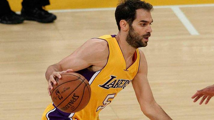 Telediario 1 - Calderón rescinde su contrato con los Lakers y apunta a los Warriors