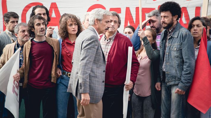 Cuéntame cómo pasó - Inés se enfrenta a Álvarez y Antonio a sus trabajadores