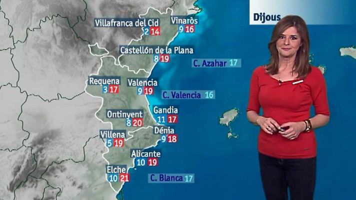 L'informatiu - Comunitat Valenciana - El tiempo en la Comunidad Valenciana - 01/03/17