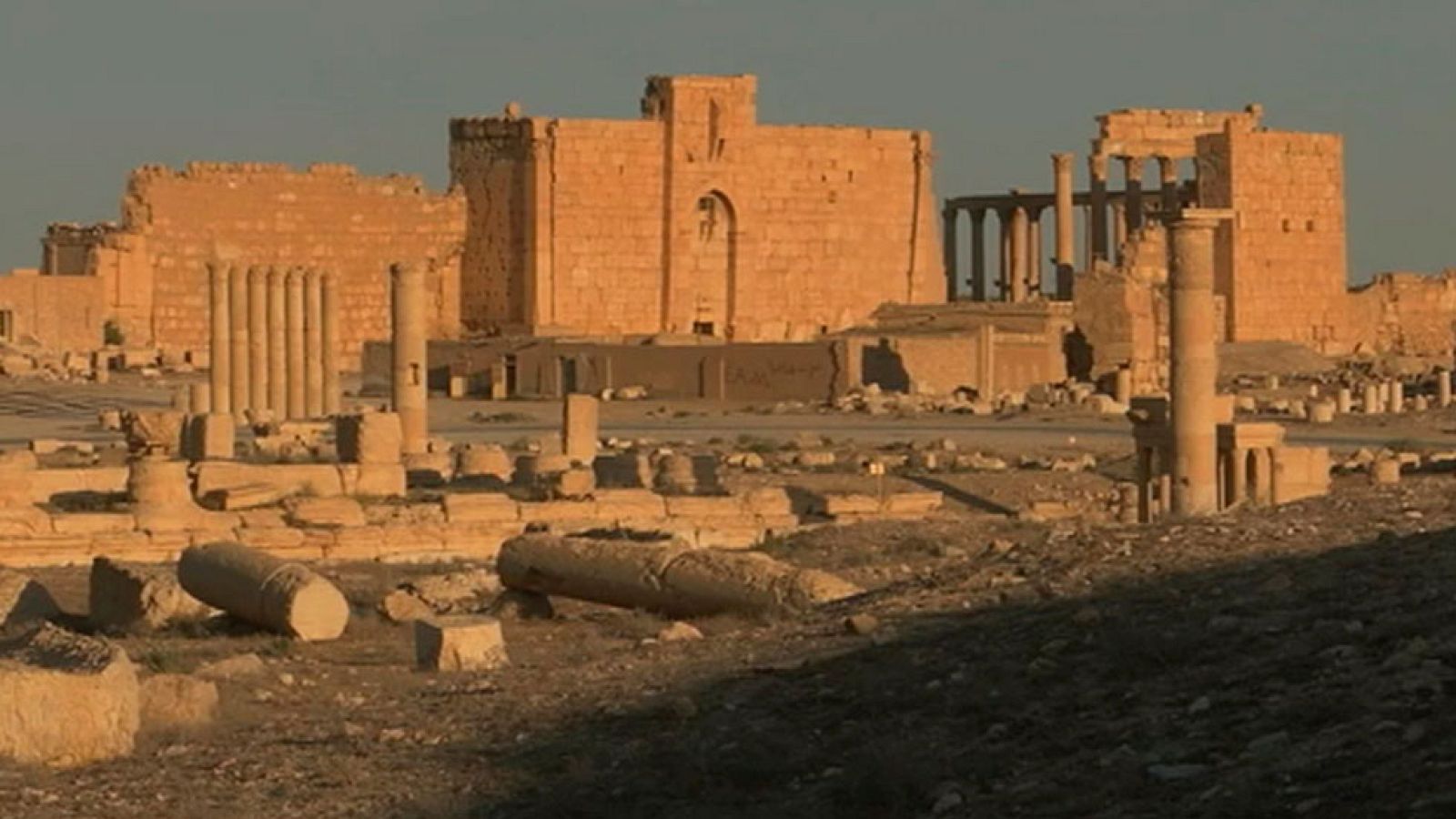 Siria trata de proteger su patrimonio cultural