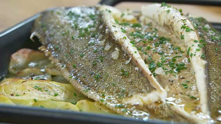 RTVE Cocina - Lenguado relleno de champiñones