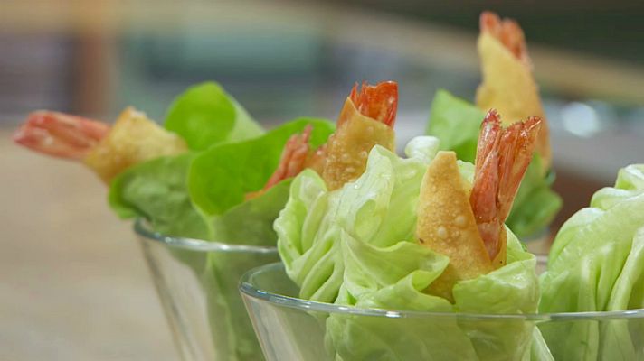 RTVE Cocina - Langostinos crujientes