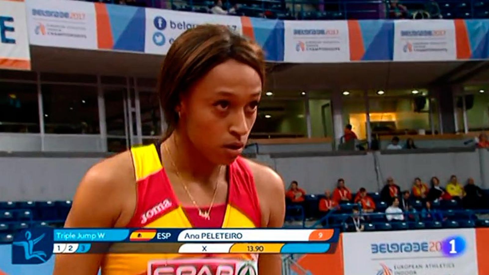 Ana Peleteiro, a la final de triple salto | Ver