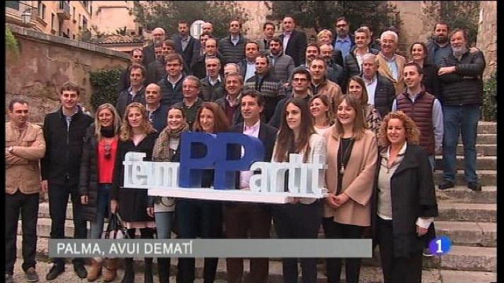 Informatiu Balear - Company i Bauzá opten a liderar el PP