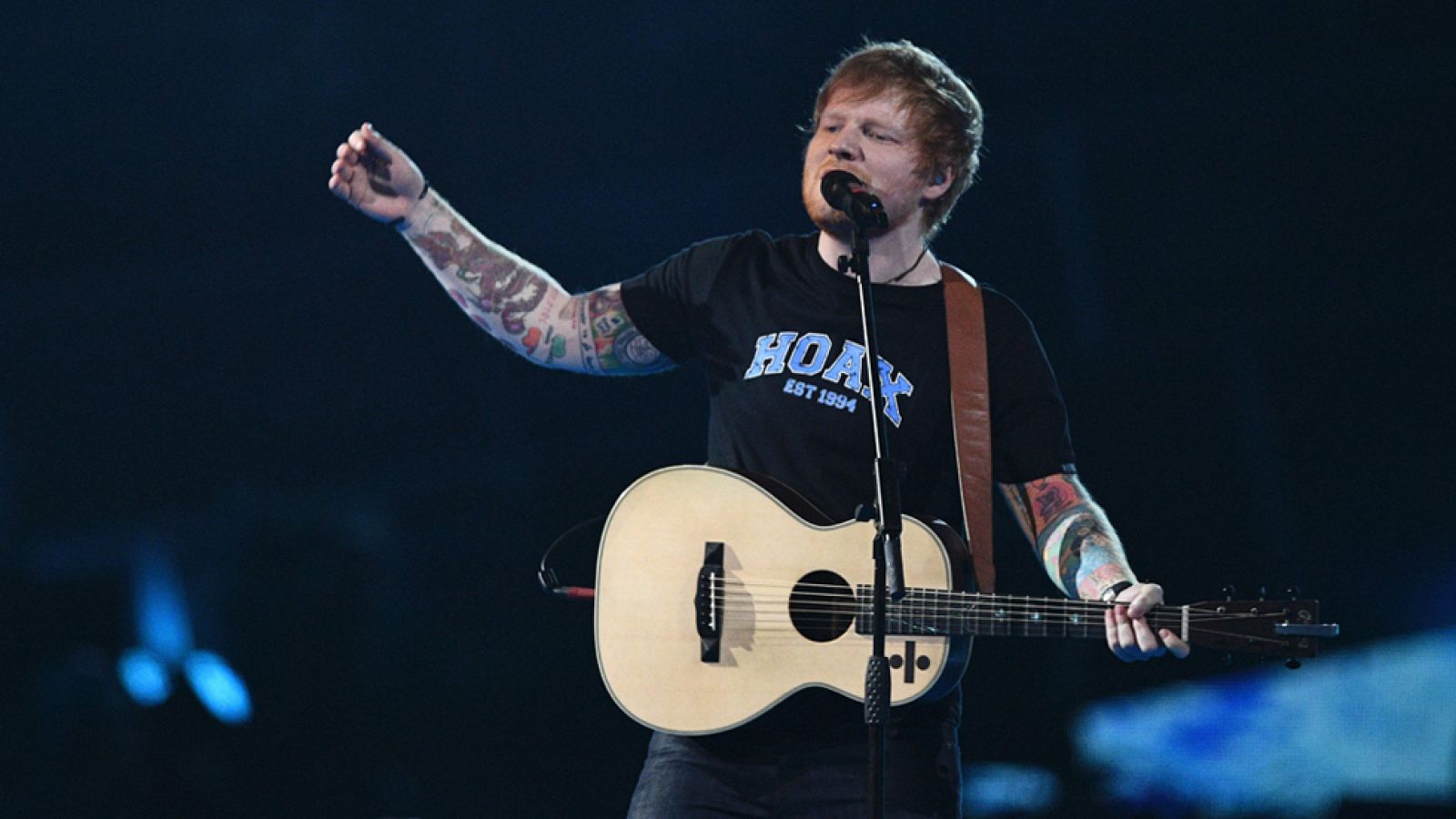 Ed Sheeran presenta su tercer álbum, '÷' (Divide)