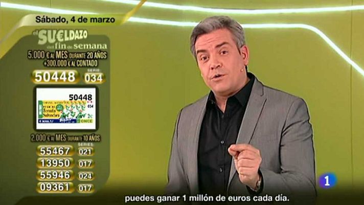 Sorteos ONCE - Sorteo ONCE - 04/03/17