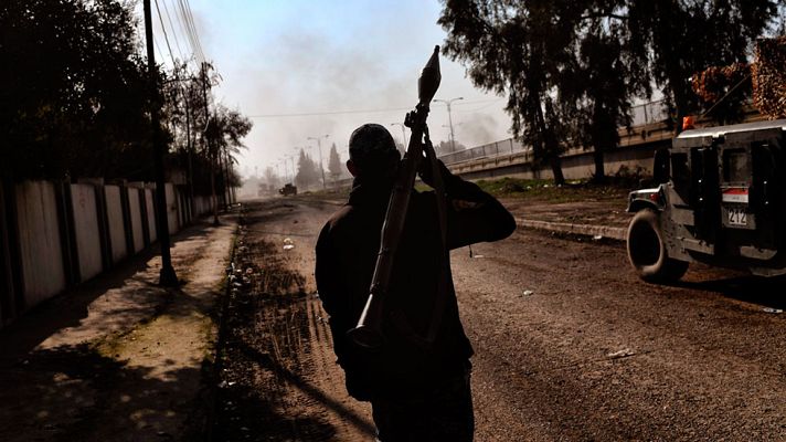 Telediario 1 - El Estado Islámico continúan perdiendo terreno
