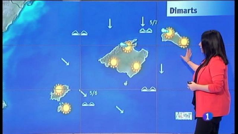 El temps a les Illes Balears - 06/03/17