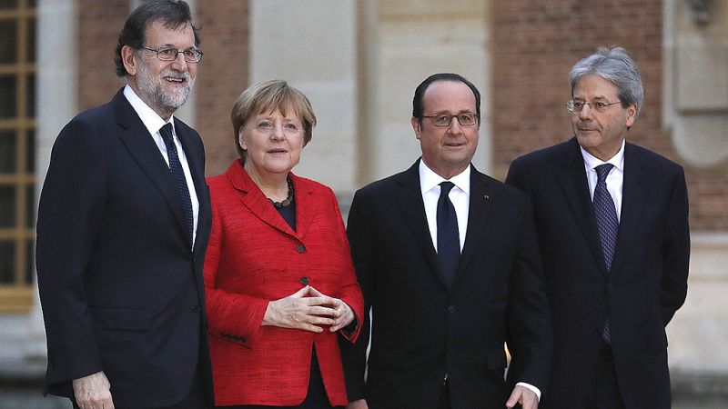 Merkel y Hollande apuestan por la UE de "varias velocidades" para el futuro post-Brexit