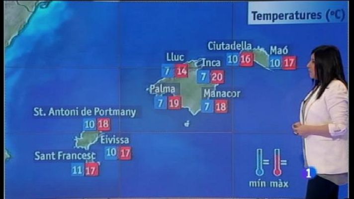 Informatiu Balear - El temps a les Illes Balears - 07/03/17