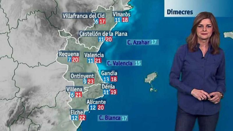 El tiempo en la Comunidad Valenciana - 07/03/17 - ver ahora