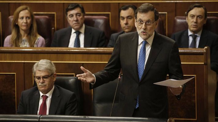 Informativo 24h - Rajoy niega que se intentara imponer ningún nombramiento en la Fiscalía e "injerencia alguna"