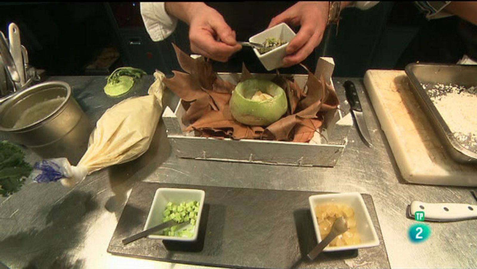 La Aventura del Saber. Sección 'Jefes de cocina'.  Fernando del Cerro