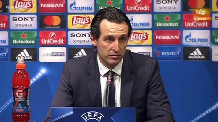 Champions League - Emery: "Las decisiones arbitrales, acertadas o no, nos han perjudicado"
