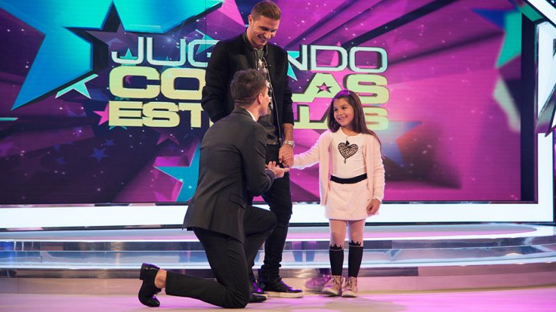 Joaqu�n y Salma, ganadores del primer programa de 'Jugando con las estrellas'