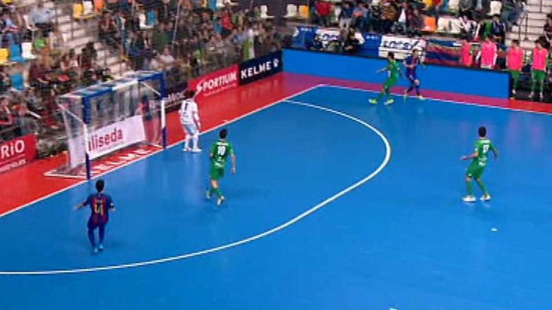 F�tbol Sala - Copa de Espa�a 1/4 Final: FC Barcelona Lassa - Magna Gurpea  - ver ahora