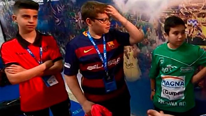  - La Copa de fútbol sala, con los más pequeños