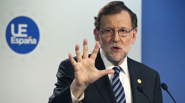 Telediario 1 - Rajoy: no hay "la más mínima duda" de que se van a resolver las discrepancias con Cs