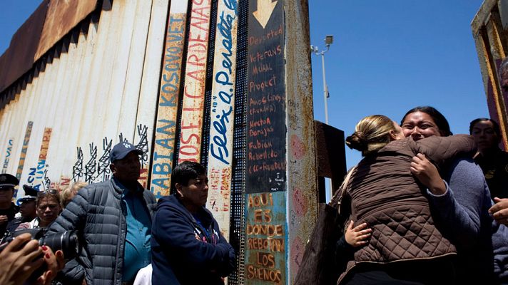 Telediario 1 - Cada año 400.000 centroamericanos intentan cruzar México