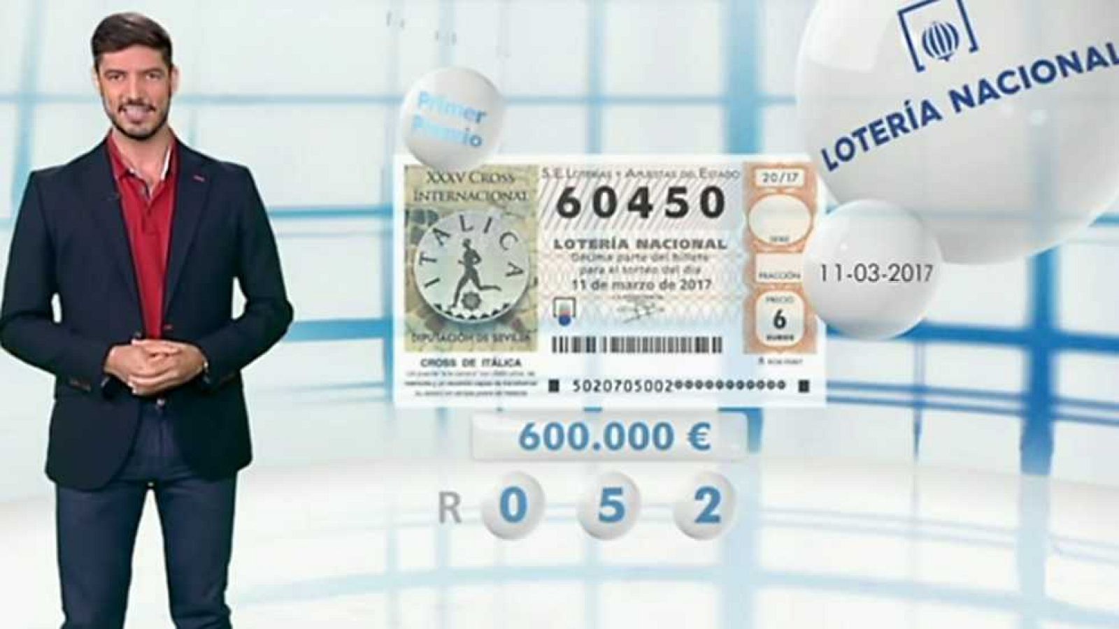 Lotería Nacional - 11/03/17 - ver ahora