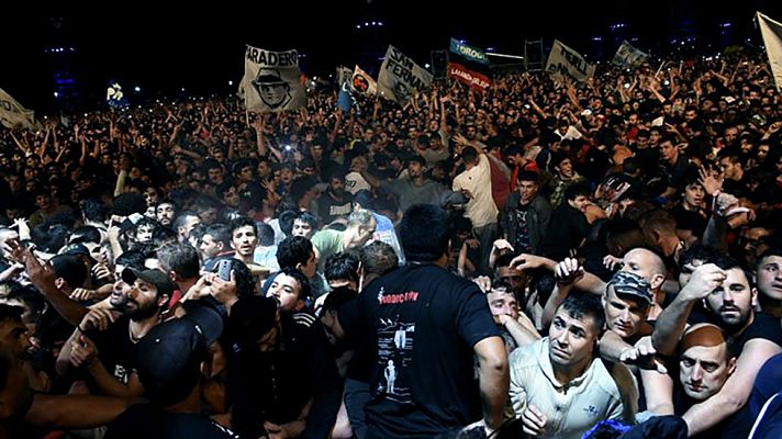 Telediario 1 - Investigan la seguridad del macroconcierto del Indio Solari