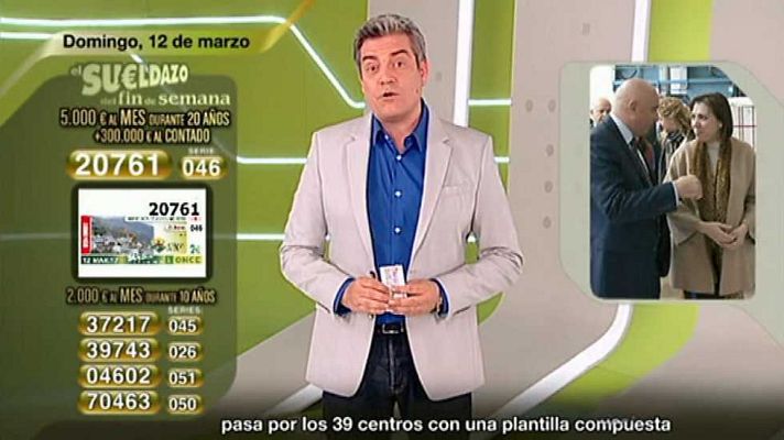 Sorteos ONCE - ONCE - 12/03/17