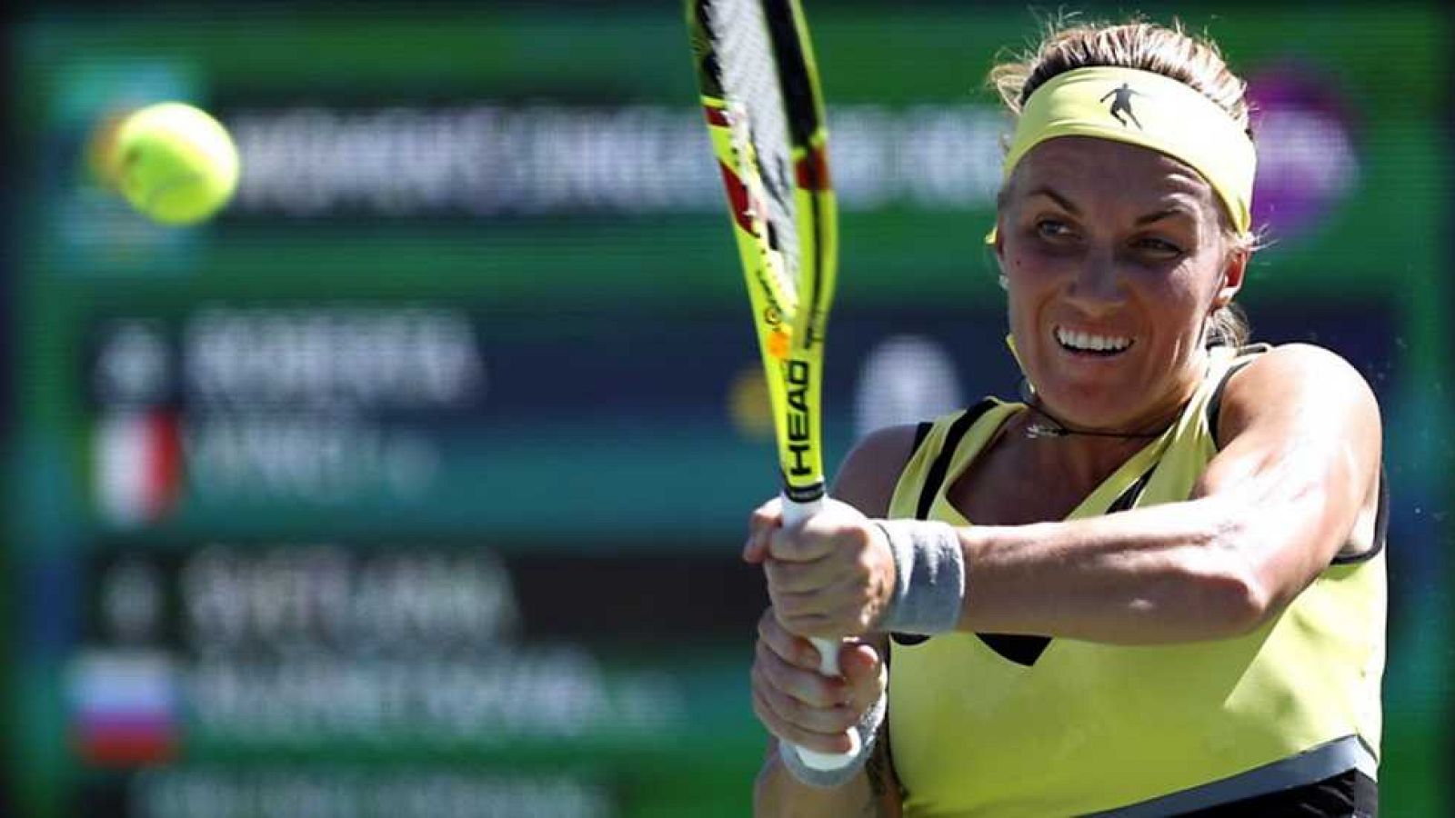Tenis -  WTA Torneo Indian Wells (EEUU) R. Vinci - V. Kuznetsova