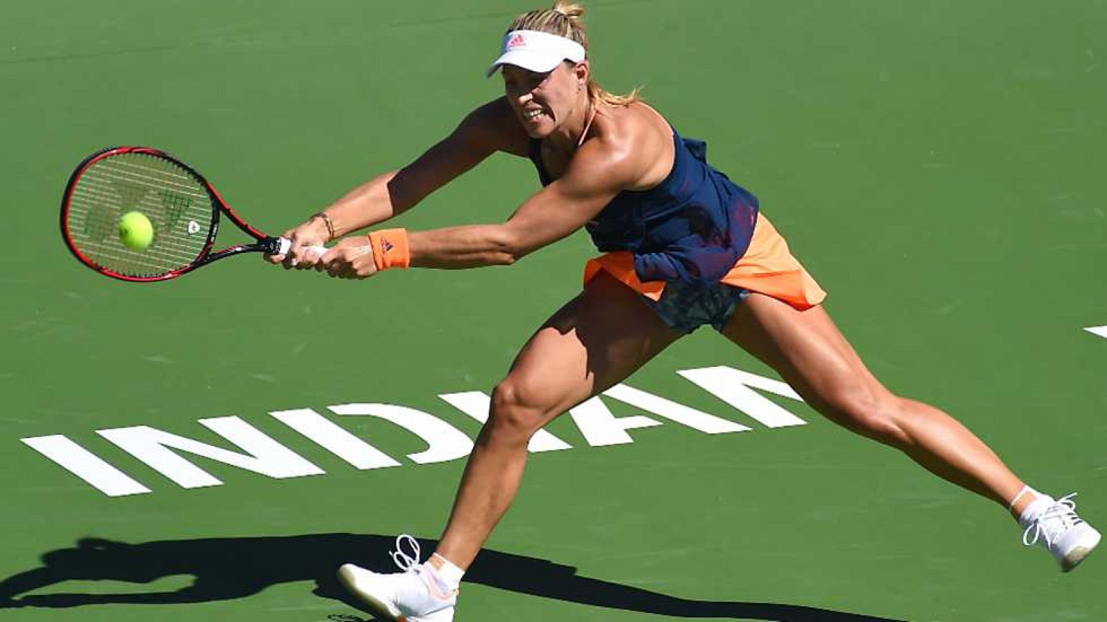 Tenis -  WTA Torneo Indian Wells (EEUU) P. Parmentier - A. Kerber