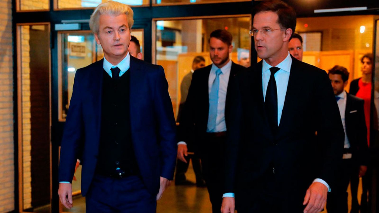 Máxima igualdad entre Mark Rutte y Geert Wilders en los sondeos para las elecciones holandesas