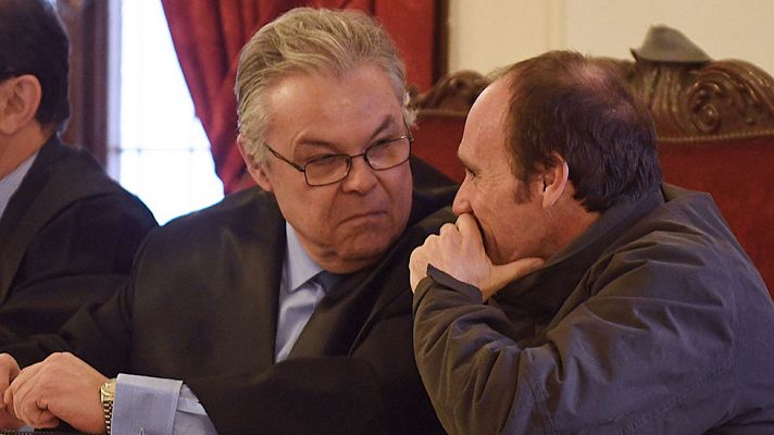 Telediario 1 - El acusado del crimen de la peregrina estadounidense se niega a declarar