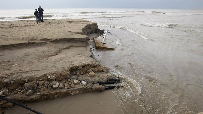 El tiempo - Las lluvias se quedarán en el sur de la Península