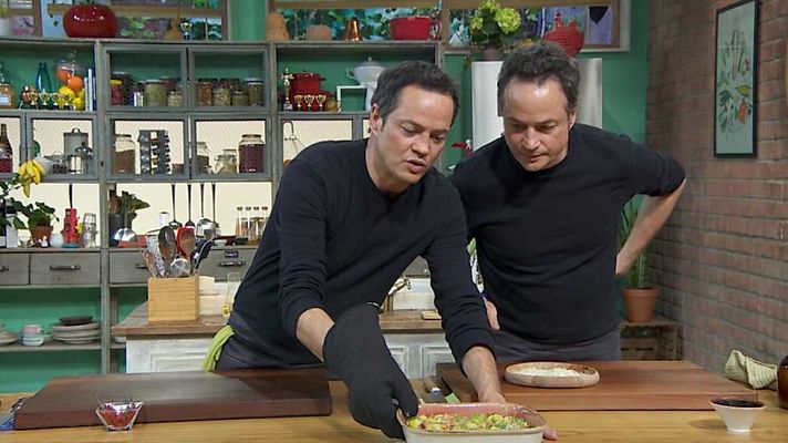 Torres en la cocina - Verduras boloñesa y pollo asado