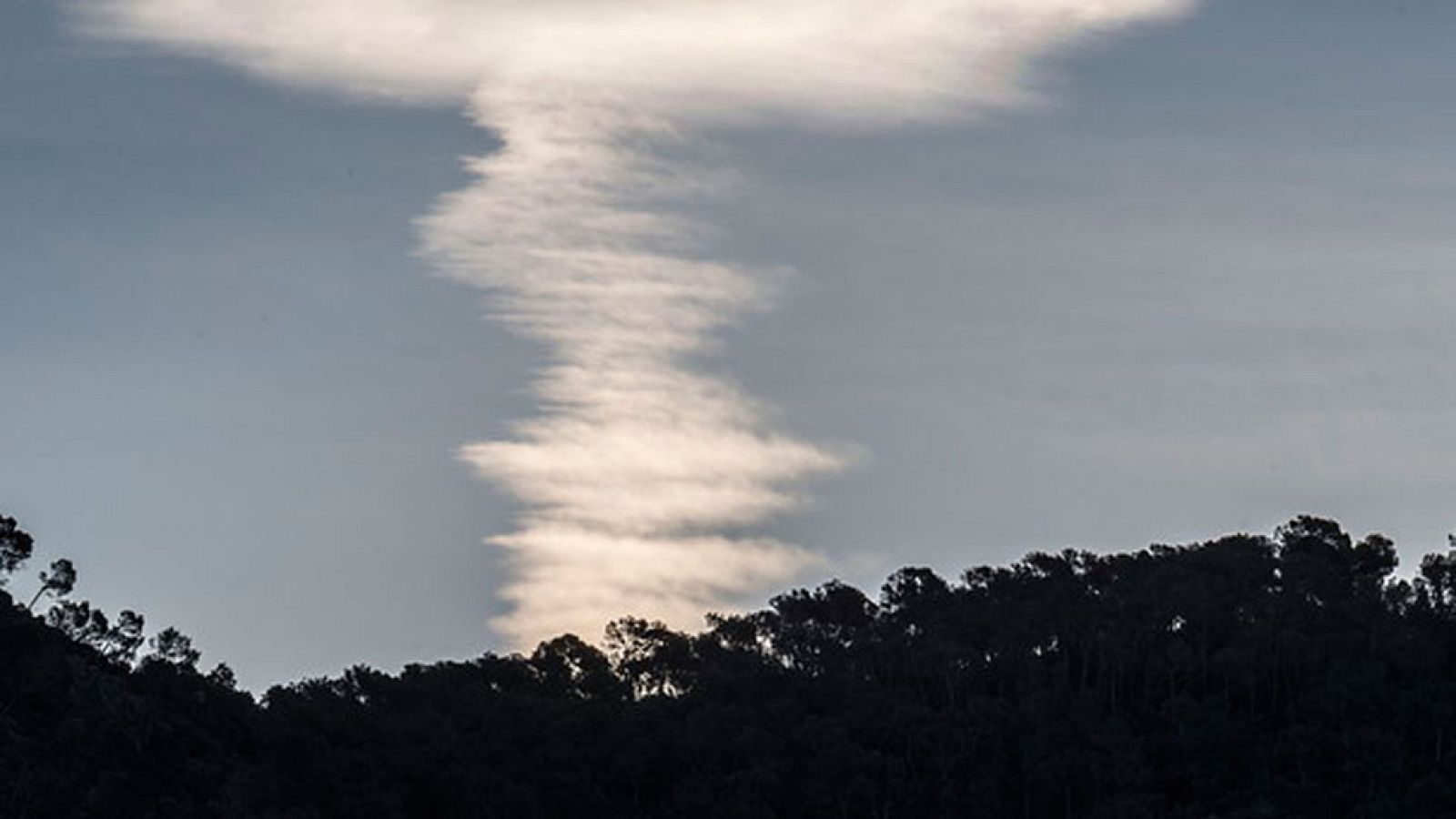 Cielo nuboso y precipitaciones en Andalucía, Ceuta y Melilla