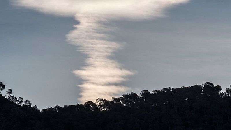 Cielo nuboso y precipitaciones en Andalucía, Ceuta y Melilla