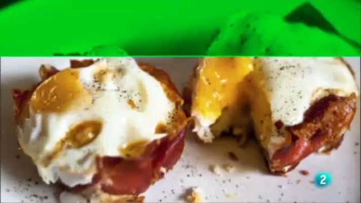 RTVE Cocina - Pestiños con salsa de frambuesas