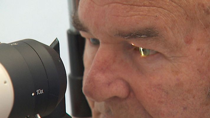 Telediario 1 - Un millón y medio de personas padecen glaucoma en España