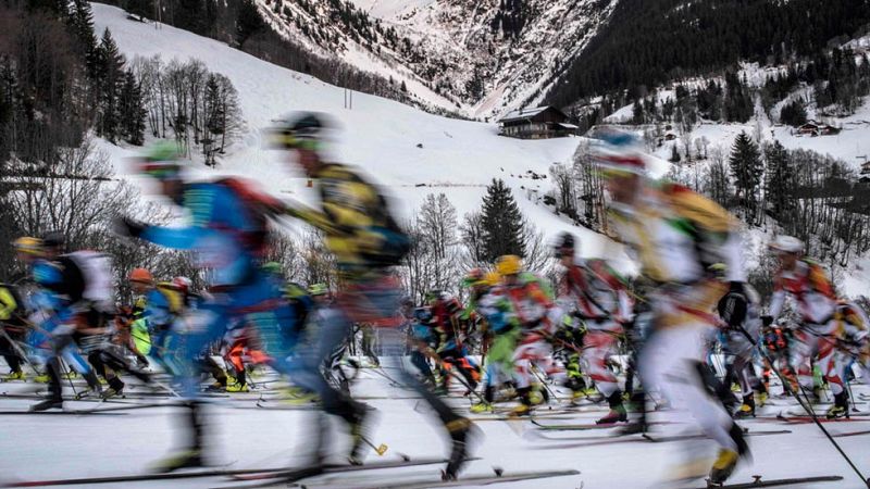 Kilian Jornet, segundo en la dura Pierra Menta | Ver