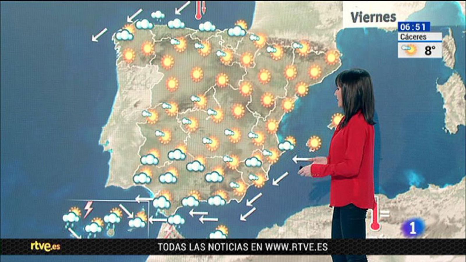 Cielos despejados y temperaturas sin cambios - El tiempo | Ver