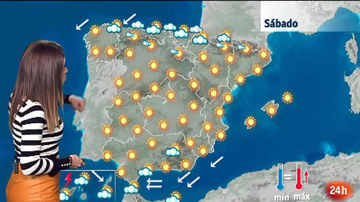 El tiempo - Buen tiempo en toda España salvo en el norte y Canarias