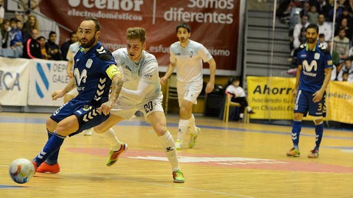  - LNFS. Jornada 24. Santiago Futsal 3-9 Movistar Inter. Resumen