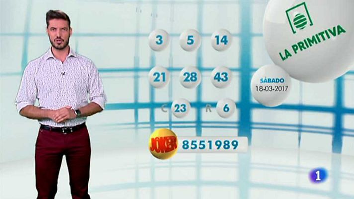 Loterías - Bonoloto+Primitiva - 18/03/17