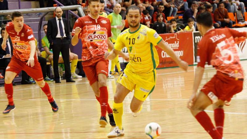 LNFS. Jornada 24. Jaen Paraíso Interior 1-2 ElPozo Murcia. Resumen