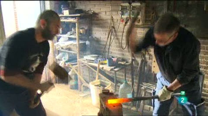 Aquí hay trabajo - El único maestro espadero de España y su trabajo de película